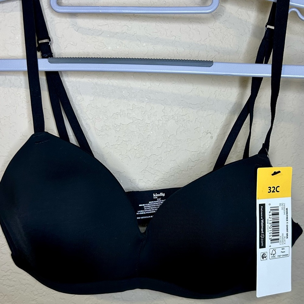 Kindly Yours Sustainable Wireless T-Shirt Bra Size 32C NWT